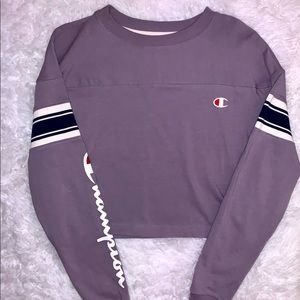 Cropped Champion Long Sleeve